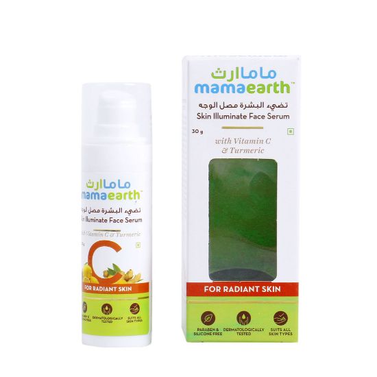 Picture of Mamaearth Skin Illuminate Face Serum for Radiant Skin with Vitamin C & Turmeric 30g