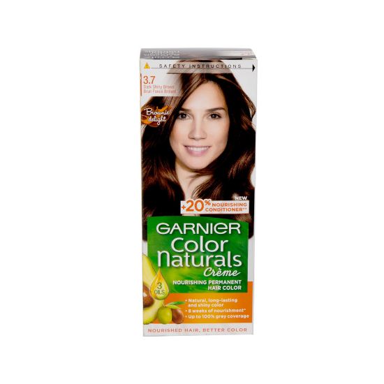 Picture of Garnier Naturals 3.7 Dark Shiny Brown 3.7 1pkt