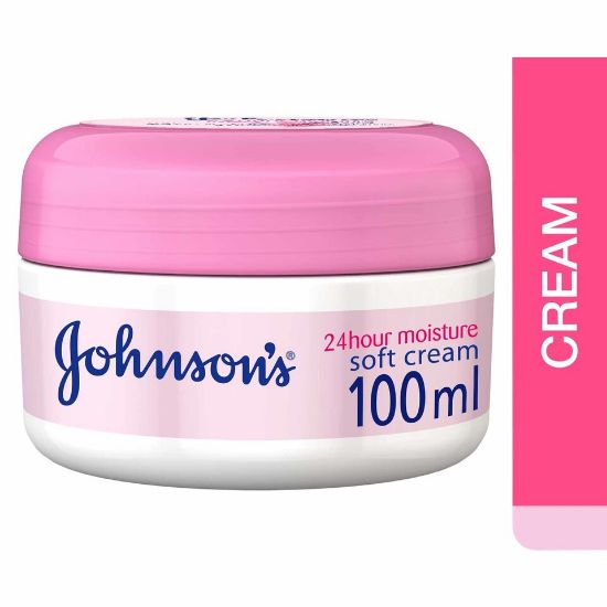 Picture of Johnson's Body Cream 24 Hour Moisture Soft 100ml