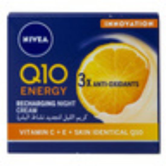 Picture of Nivea Q10 Energy Recharging Night Cream 50ml