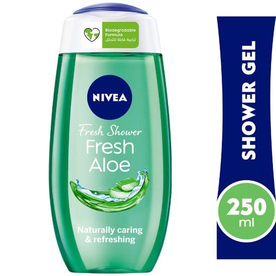 Picture of Nivea Care Shower Gel Fresh Aloe 250ml