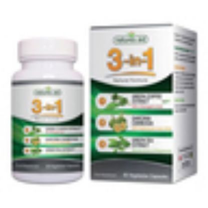 Picture of Natures Aid 3 in 1 Natural Formula Capsules 60pcs