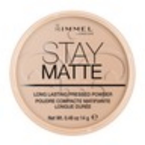 Picture of Rimmel London Stay Matte Pressed Powder Shade 005 Silky Beige 14g