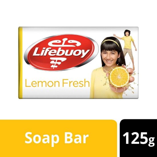 Picture of Lifebuoy Anti Bacterial Bar Lemon Fresh 125g(N)