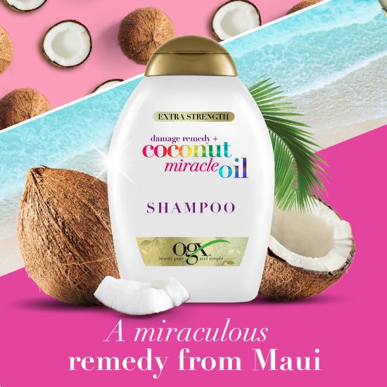 Picture of OGX Shampoo Damage Remedy + Coconut Miracle Oil 385ml