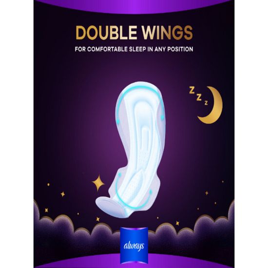 Picture of Always Dreamzz Pad Clean & Dry Maxi Thick Night Long With Wings 7pcs