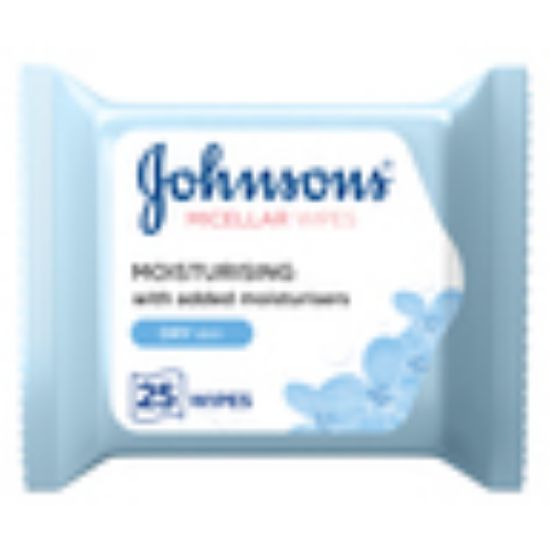 Picture of Johnson's Micellar Wipes Moisturising 25pcs