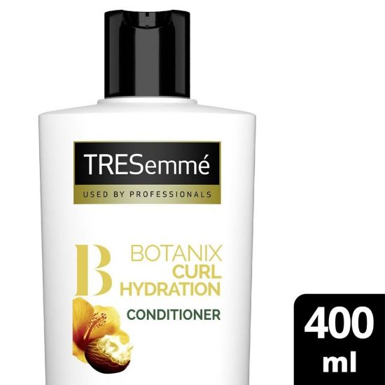 Picture of TRESemme Botanix Natural Conditioner for Curl Hydration with Shea Butter & Hibiscus 400ml