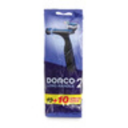 Picture of Dorco 2 Disposable Razor Long Handle 10+10