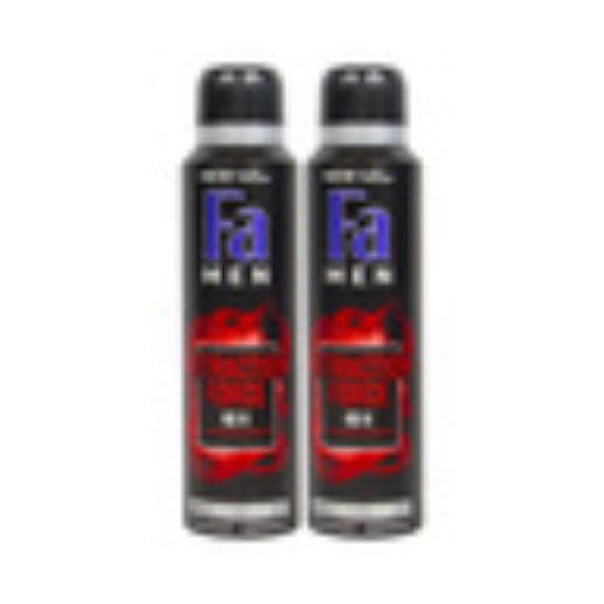 Picture of Fa Deodorant Body Spray For Men Attraction Force 2 x 150ml