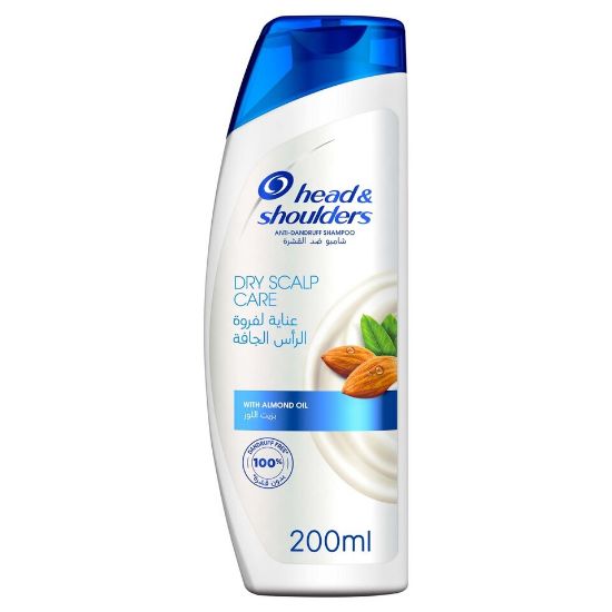 Picture of Head & Shoulders Dry Scalp Care Anti-Dandruff Shampoo With Almond Oil 200ml