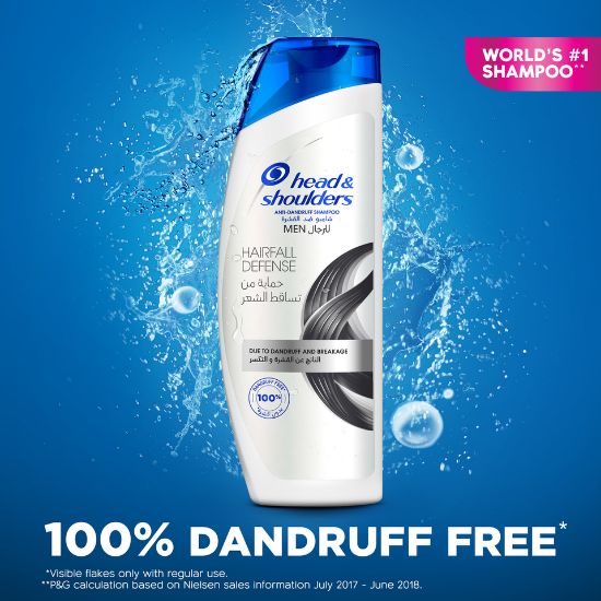 Picture of Head & Shoulders Hair Fall Defense Anti-Dandruff Shampoo for Men 600ml