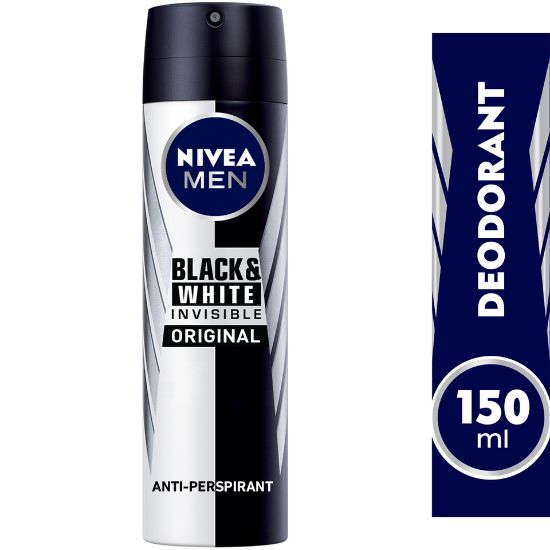 Picture of Nivea Men Black & White Invisible Deodorant 150ml