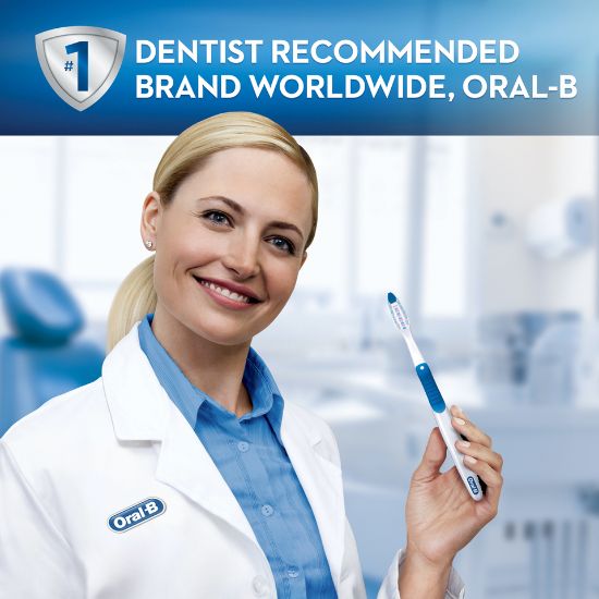 Picture of Oral B Toothbrush 3D White Fresh Medium Assorted Colors 1+1