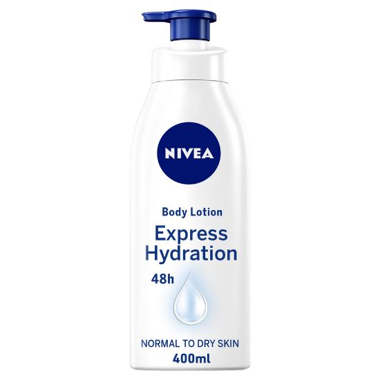 Picture of Nivea Body Lotion Express Hydration Normal To Dry Skin 400ml