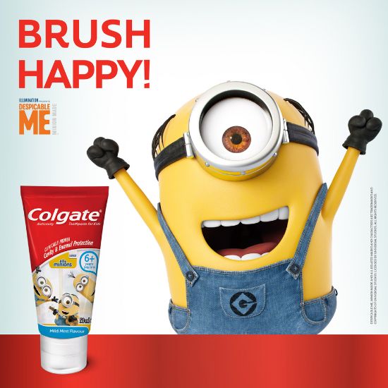 Picture of Colgate Toothpaste 6+ Years For Kids Minions 50ml