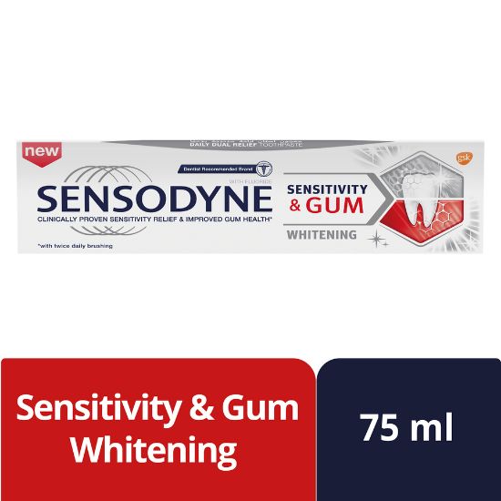 Picture of Sensodyne Sensitivity And Gum Whitening Toothpaste 75ml