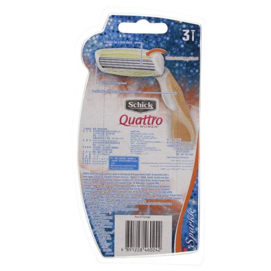 Picture of Schick Quattro For Women Razor 3pcs