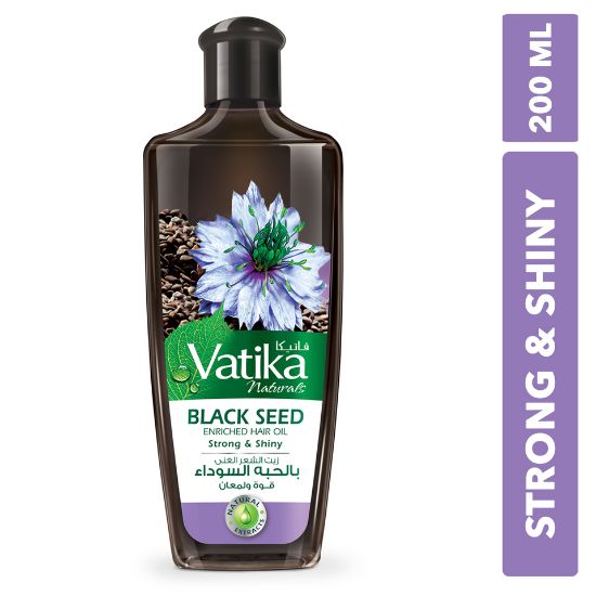 Picture of Dabur Vatika Black Seed Hair Oil Strong And Shiny 200ml