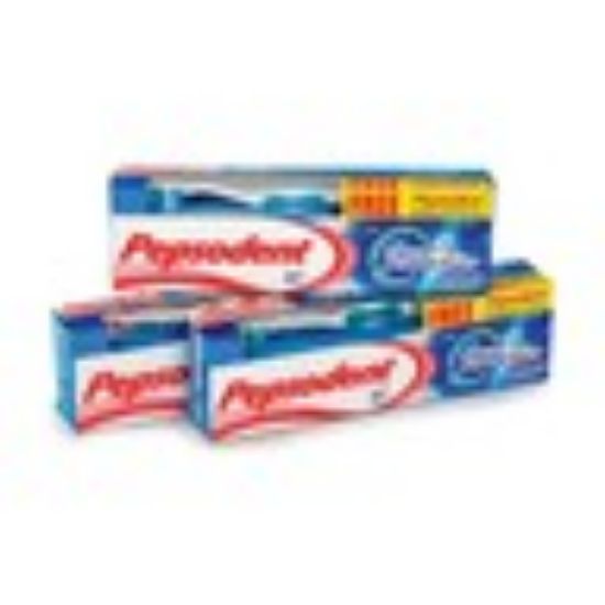 Picture of Pepsodent Toothpaste Germi Check 3 x 150g + Toothbrush