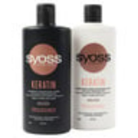 Picture of Syoss Keratin Shampoo 500ml + Conditioner 500ml