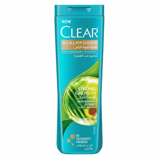 Picture of Clear Anti-Dandruff Shampoo Strong Growth 400ml