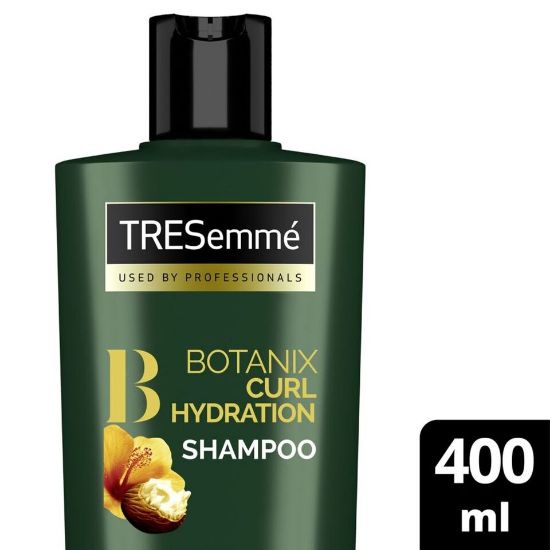 Picture of TRESemme Botanix Natural Shampoo for Curl Hydration with Shea Butter & Hibiscus 400ml