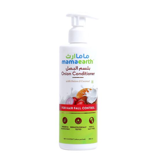 Picture of Mamaearth Onion Conditioner for Hair Growth and Hair Fall Control with Onion and Coconut 250ml