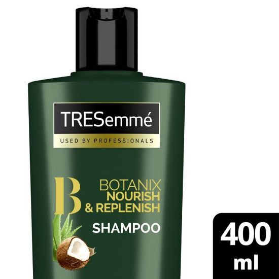 Picture of TRESemme Botanix Natural Nourish & Replenish Shampoo with Coconut Milk & Aloe Vera for Dry Hair 400ml