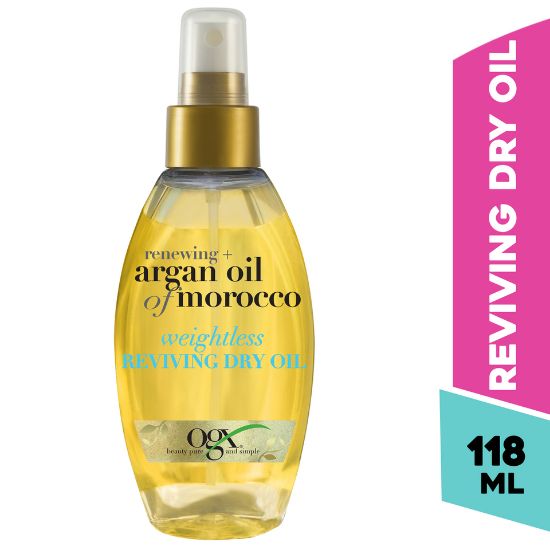 Picture of OGX Hair Oil Renewing + Argan Oil Spray 118ml