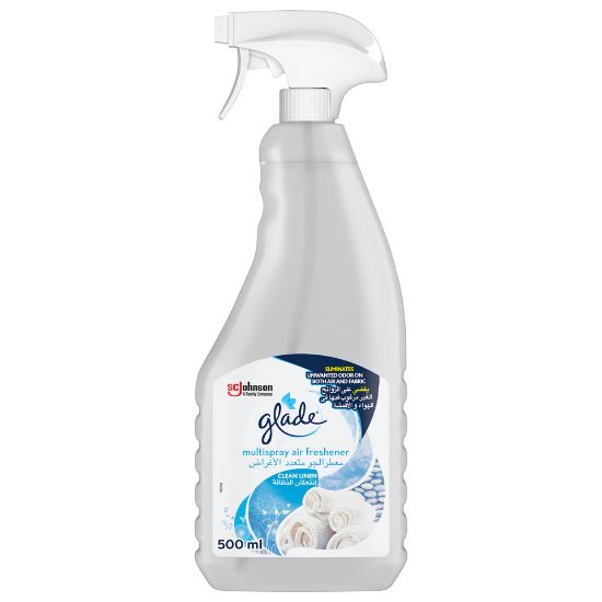 Picture of Glade Multi Spray Air Freshener Clean Linen 500ml