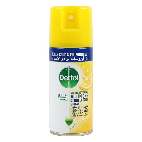 Picture of Dettol All In One Citrus Antibacterial Disinfectant Spray 170ml