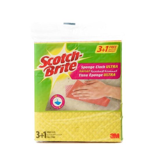 Picture of Scotch Brite Sponge Cloth Ultra 3+1