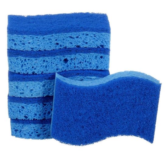 Picture of Scotch Brite Non-Scratch Scrub Sponge Size 111mm x 66mm x 20mm 6pcs