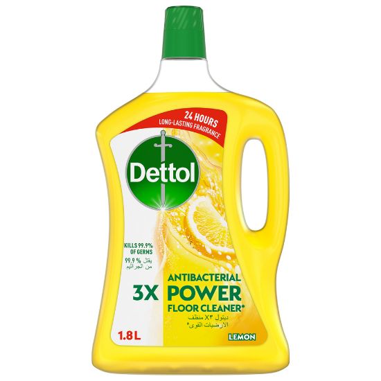 Picture of Dettol Lemon Antibacterial Power Floor Cleaner 1.8Litre