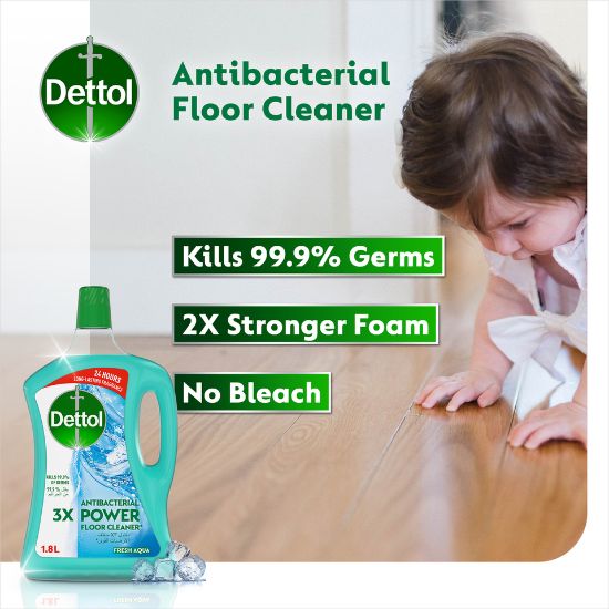 Picture of Dettol Fresh Aqua Antibacterial Power Floor Cleaner 1.8Litre