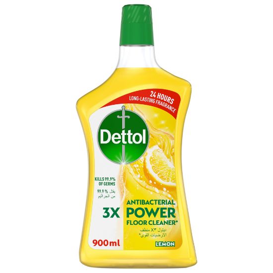 Picture of Dettol Lemon Antibacterial Power Floor Cleaner 900ml