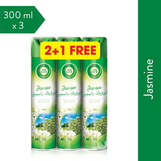 Picture of Airwick Air Freshener Jasmine 300 ml 2+1(N)