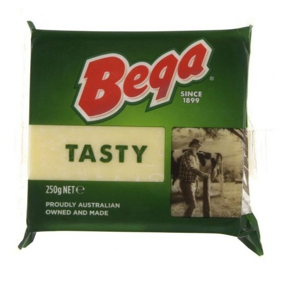 Picture of Bega Tasty Cheddar Cheese 250 g