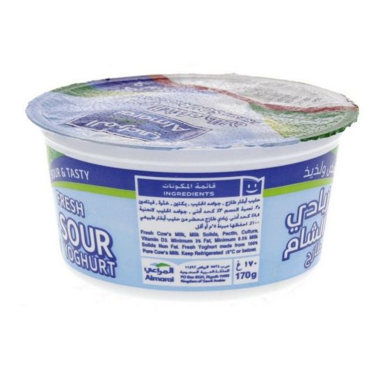 Picture of Al Marai Fresh Sour Yoghurt Full Cream 170g(N)