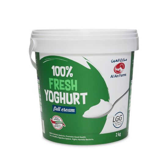 Picture of Al Ain Fresh Yoghurt Full Cream 2kg(N)