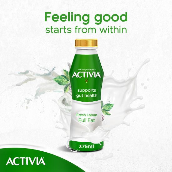 Picture of Activia Fresh Laban Full Fat 375ml(N)