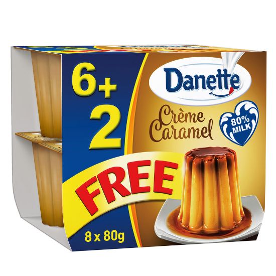 Picture of Danette Dessert Creme Caramel 80g 6+2(N)