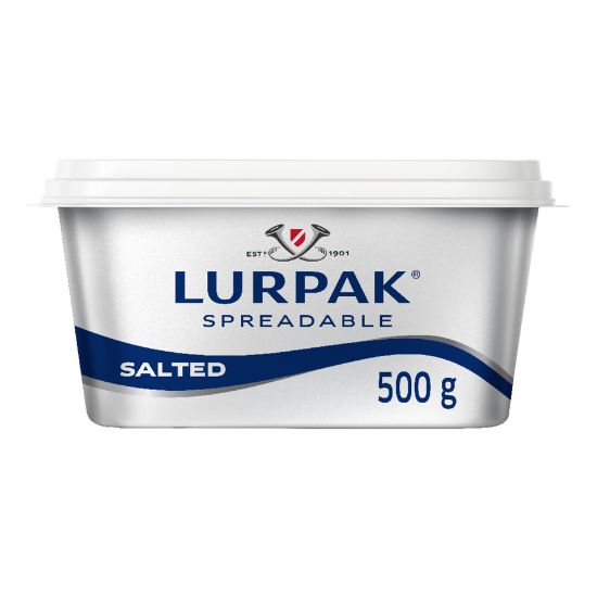 Picture of Lurpak Spreadable Butter Salted 500g