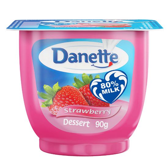 Picture of Danette Dessert Strawberry Flavour 90g(N)