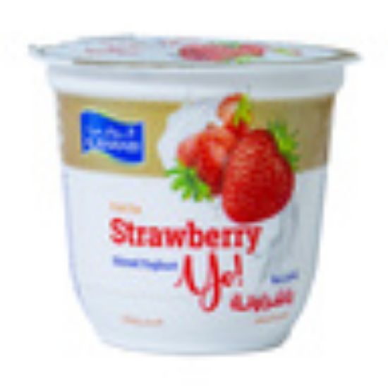 Picture of Al Rawabi Stirred Yoghurt Strawberry 130g(N)