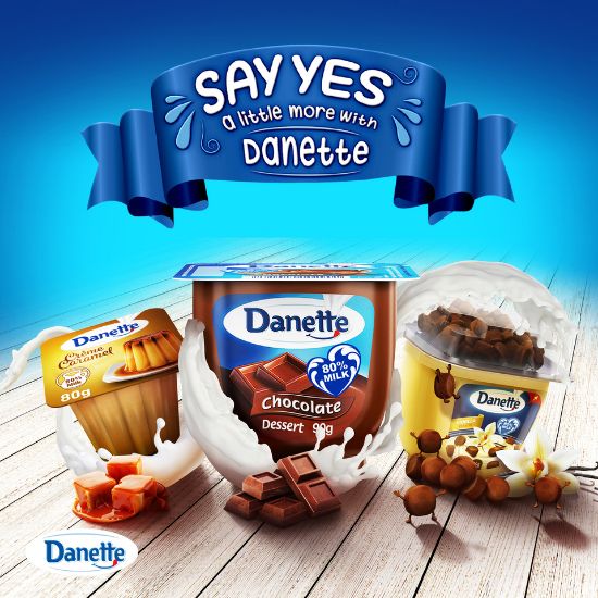 Picture of Danette Dessert Vanilla Flavour 90g 6+2(N)