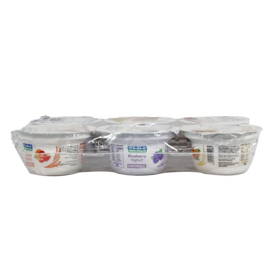 Picture of Marmum Fruit Yoghurt Assorted 6 x 125 g(N)