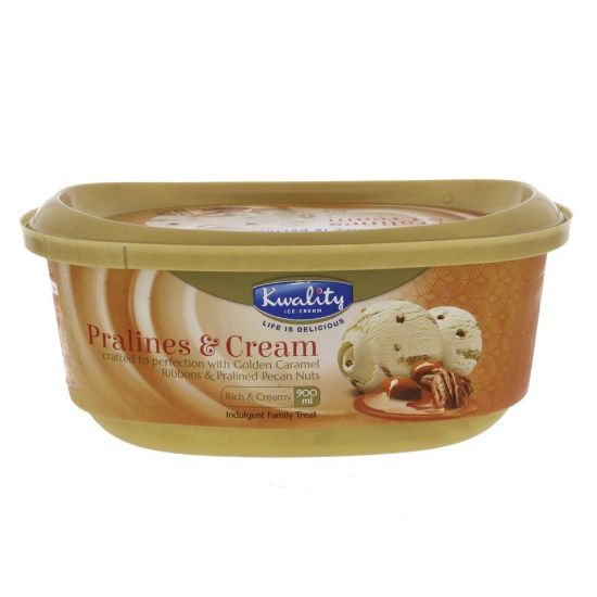 Picture of Kwality Pralines & Cream Ice Cream 900ml