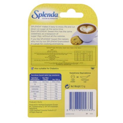 Picture of Splenda Calorie Free Sweet Minis 100Pcs(N)